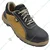 Allen Cooper AC 1702 Anti Skid Leather Safety Shoes With Steel Toe and DD PU Sole, 200 J Impact Resistance(Size-6)