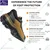 Allen Cooper AC 1702 Anti Skid Leather Safety Shoes With Steel Toe and DD PU Sole, 200 J Impact Resistance(Size-6)