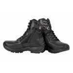 Allen Cooper AC-6053 ISI Marked Speed Lacing, Zipper Combat Safety Boot, Black