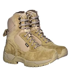 Allen Cooper AC 6053, Special Edition Desert Combat Boot With Side ZIP, ISI Marked, Camel(Size-4)