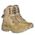Allen Cooper AC 6053, Special Edition Desert Combat Boot With Side ZIP, ISI Marked, Camel(Size-4)
