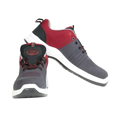 Allen Cooper ACF-11711 Safety Shoe Sporty Design, C.T,Durable Coated Fabric Upper, Superlite Mould - PU-D.D, Sole(Size-9)