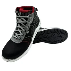 Allen Cooper ACL 11692 Ankle Safety Shoe With Double Density PU Sole And Popcorn Insert, 200 J Steel Toe Cap(Size-6)