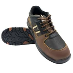 Allen Cooper ACL 3686 Anti Skid Leather Safety Shoe With Steel Toe Cap, 200 J Impact Resistance