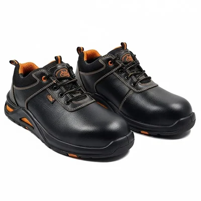 Allen Cooper ACL 3687 Heat Resistant Safety Shoe, 200J Steel Toe Cap And Anit-Skid, Water & Oil Resistant(Size-9)