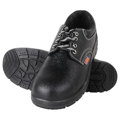 Allen Cooper AS-7074 Steel Toe Safety Shoes Low Ankle PU Sole(Size-5)