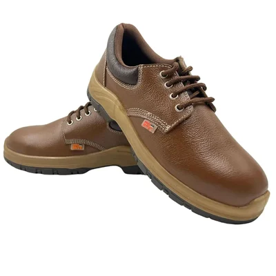 Allen Cooper DD7146 Double Duty Safety Shoe, 200J Steel Toe Cap, Anti-Skid, Heat, Water & Oil Resistant(Size-6)