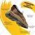 Allen Cooper DD7146 Double Duty Safety Shoe, 200J Steel Toe Cap, Anti-Skid, Heat, Water & Oil Resistant(Size-5)