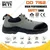 Allen Cooper DD7152 Double Duty Safety Shoe, 200J Steel Toe Cap, Anti-Skid, Heat, Water & Oil Resistant(Size-5)