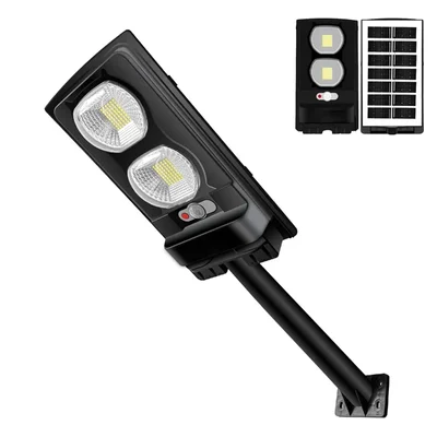 Gramstrong All in One 112 Bright White LEDs Solar Light, 5V Solar Panel, Motion Sensor with 1 Year Warranty 