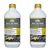 2 Pack of Uniwax 2L (1L x 2pcs) All In One Car and Bike Polish for Plastic ,Tires, Dashboard, Leather, Vinyl, Metal