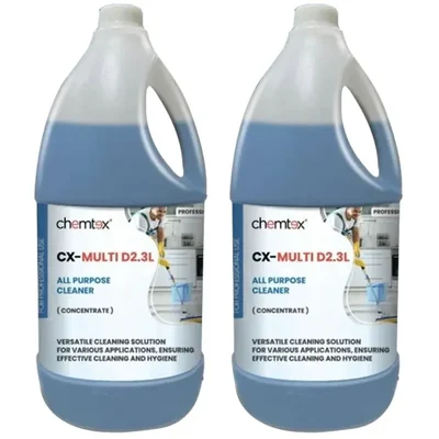 2 Pcs of Chemtex (5 Liter x 2 pcs) CX-MULTI D2.3L All Purpose Cleaner