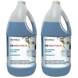 2 Pcs of Chemtex (5 Liter x 2 pcs) CX-MULTI D2.3L All Purpose Cleaner