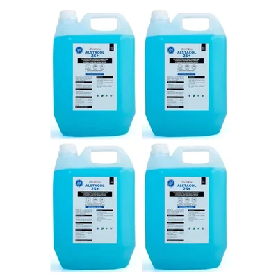 4 Pcs of Chemtex 5L Alstacol 25+ (5 Liter x 4 pcs) Alcohol Based Surface Disinfectant Jar for Commonly Touched Surfaces