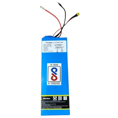 Alter 36 V 10.4 AH Lithium Ion Soft Pack Battery With 375 WH Power