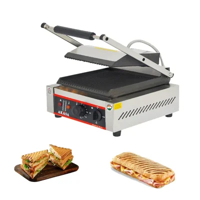 Akasa SG 12 Electric Sandwich Griller 4 Jumbo Sandwich, 3000W
