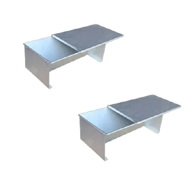 Aluminium 8 X 8 X 5 Inch V- Shape Triangle Bread Mould for Small Bakery Hubs(Pack-2 Pcs)