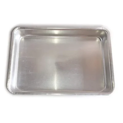 Aluminium 12x8 Inch Deep Baking Oven Tray for 2 kg Cake