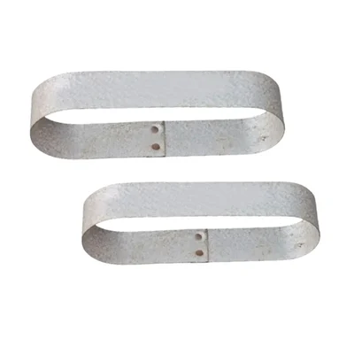 Aluminium 5.5 Inch Hot Dog Bun Ring, 2 Inch Deep for Hot Dog Bun(Pack-2 Pcs)