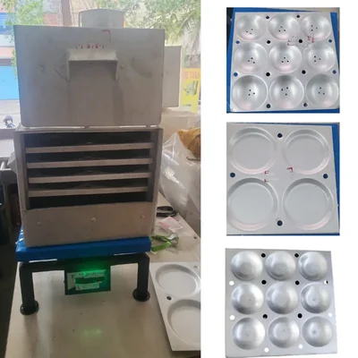 SBWG 3-in-1 Aluminium 4 Plates Idli Maker, Gas Stove Compatible  