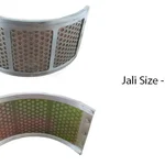 9.4 x 20.5 x 9.4 Cm Aluminium Jali For 1HP Domestic Atta Chakki