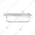 1.5 Kg Aluminium Rectangular Baking Mould With Lid