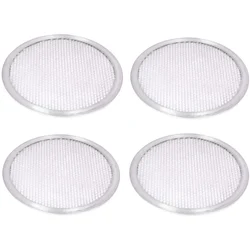 12 inch aluminium Pizza Screen/mesh jali (Pack-Pack of 2)