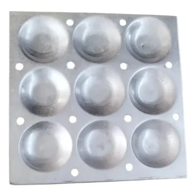 SBWG Aluminum Regular Idli Tray Without Holes for Idli Steamer Box (Pack of 2)