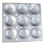 SBWG Aluminum Regular Idli Tray Without Holes for Idli Steamer Box (Pack of 2)