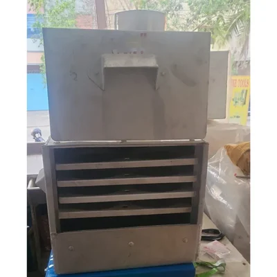 SBWG Square Shape Aluminum 4 Plates Thatte Idli Steamer For Home, Gas Stove Compatible 