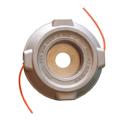DGK Aluminum Tap n Go Trimmer Head with 2 Nylon Lines for Petrol Brush Cutters