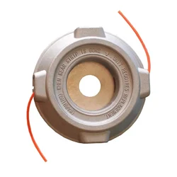 DGK Aluminum Tap n Go Trimmer Head with 2 Nylon Lines for Petrol Brush Cutters
