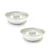 Set of 2 Aluminium Baking Bundt Volcano Ring Cake Mould for Oven (Small)