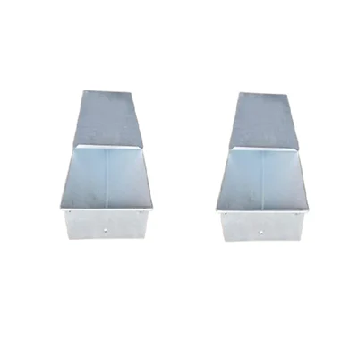 Aluminium 14 X 8 X 5 Inch V- Shape Rust Proof Triangle Bread Mould for Commercial Bakeries(Pack-Pack of 2 Pcs)