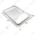 Pack of 2 Aluminium 16x12 Inch Baking Tray