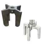 Combo Set of Aluminum Cutter and Flower Stand  for 80 Litre Milk/Lassi/Cream Madhani Machine