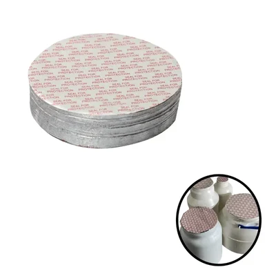Pack of 1000 Pcs Aluminum Foil for Sealing HDPE Plastic Jars & Bottles (Size-55 mm)