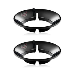 MICROACTIVE® Sturdy Aluminium Gas Saver, Windproof Energy Saving Gas Burner Cover, Compatible With All Gas Stoves(Pack-2 pcs)