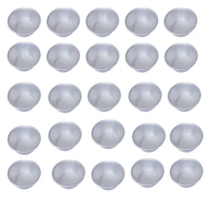 Aluminum Food Grade ( Pack of 70 ) Muffin Moulds for Bakeries, Commercial Kitchen and Catering Service