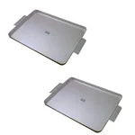 2pcs Rectangular Serving Tray 27 x 22 inch with Handle