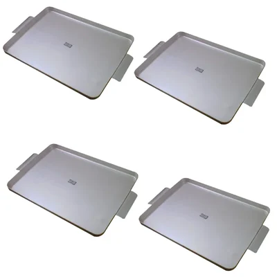 4pcs Rectangular Serving Tray 27 x 22 inch with Handle