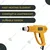 Amber 2000 Watt 220°C-650°C Temperature Range, Dual Air Flow Settings Hot Air Gun/Heat Gun With 6 Months Warranty (AMHG‑2000)