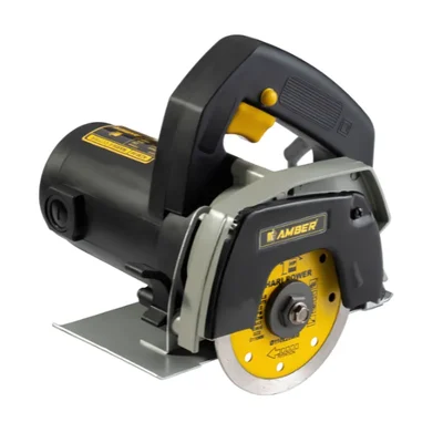 Amber 110mm (4") 1050 Watt, 35mm Cutting Depth Marble Cutter With 6 Months Warranty, 12000 RPM (ACM-04)