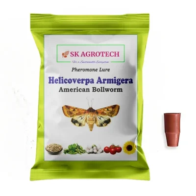 SK Agrotech American Bollworm Lure | Helicoverpa Armigera(Quantity-5 packets)