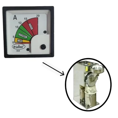 AMP Meter For Fully-Automatic 2 in 1 Flour Mill/Pulverizer Machine