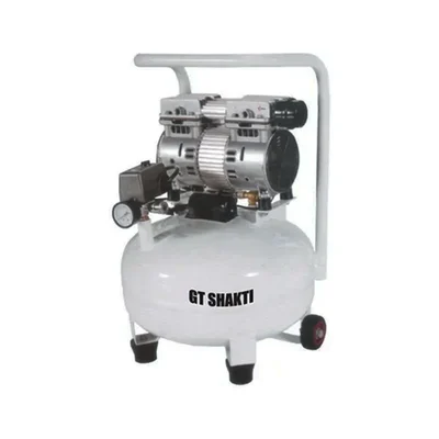 GT Shakti 25 Litres Dental Oil Free Air Compressor with 2 HP Motor (GTD-OF-25)