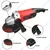 Ralli Wolf 7 inch (180 mm) 2400 W Angle Grinder With Grinding Wheel, 8500 RPM (AG180)