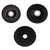 Combo of 4 inch Cut-off Wheel, Grinding Wheel, and Flap Disc Grit #80 for Angle Grinder(Pack-15 pcs)