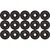 Combo of 4 inch Cut-off Wheel, Grinding Wheel, and Flap Disc Grit #80 for Angle Grinder(Pack-15 pcs)