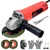 HPD Shakti 100mm (4") 850 Watt Copper Motor Angle Grinder With 2 Pcs Metal Cutting Wheels, 1 Pair Gloves & Accessories, 11000 RPM